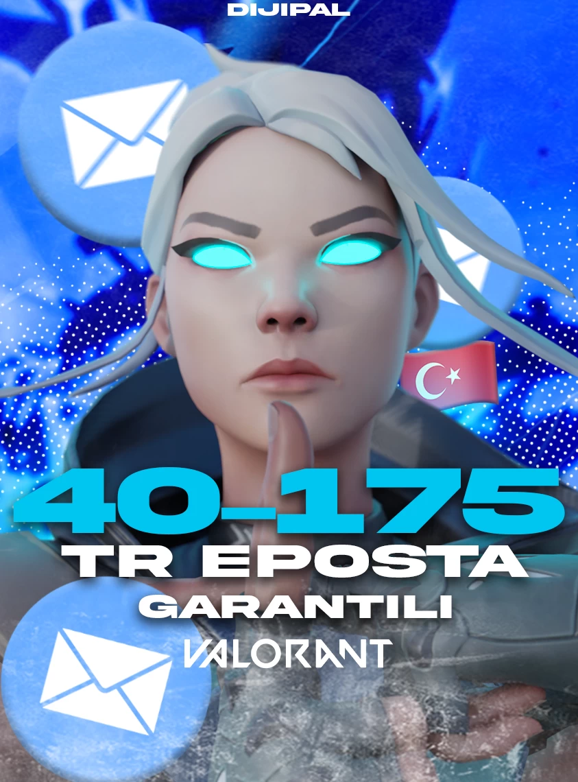 VALORANT (TR) E-POSTA GARANTİLİ 40-175 SKİN