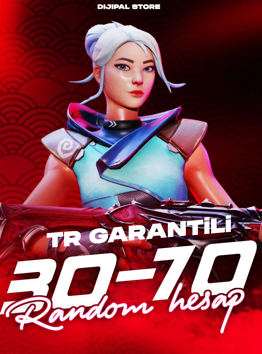 [TR Garantili] 30-70 Skin Arası Random Hesap - Valorant Random Hesap