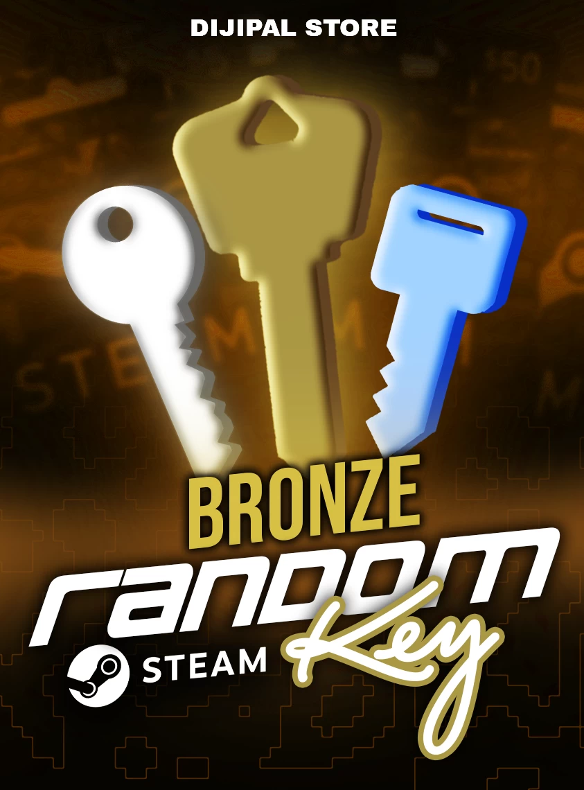 Steam Bronze Random Key -15 TL VE UZERİ değerinde rastgele bir oyun verir.