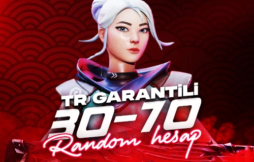 [TR Garantili] 30-70 Skin Arası Random Hesap - Valorant Random Hesap