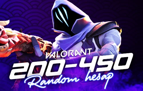 200-450 Skin Arası Random Hesap - Valorant Random Hesap
